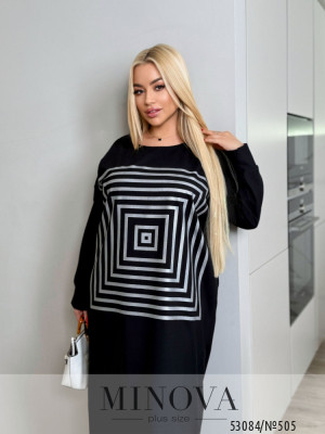 Сукня №505-чорний_minova_5