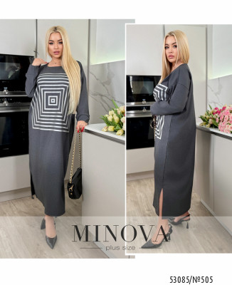 Сукня №505-сірий_minova_7