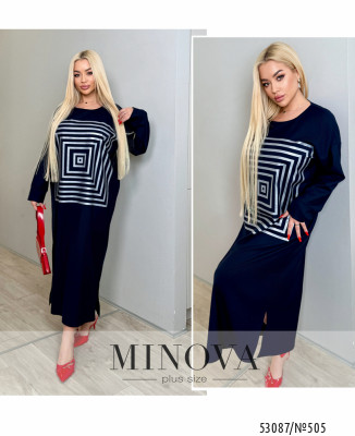 Сукня №505-темно-синій_minova_7
