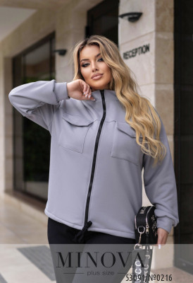 Спортивний костюм №0216-сірий_minova_6