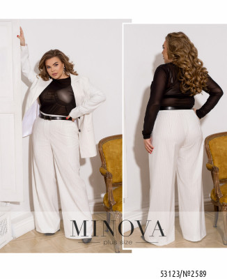 Брюки №2589-молочний_minova_7