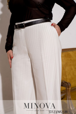 Брюки №2589-молочний_minova_6