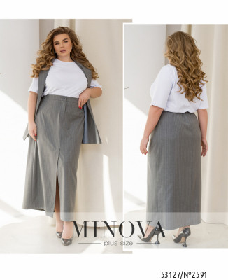 Спідниця №2591-сірий_minova_7