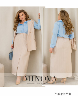 Спідниця №2591-бежевий_minova_7