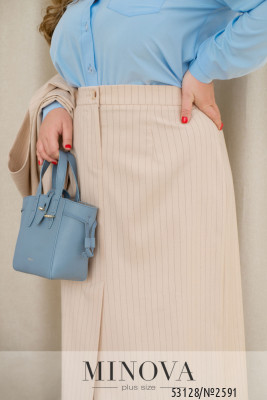 Спідниця №2591-бежевий_minova_6
