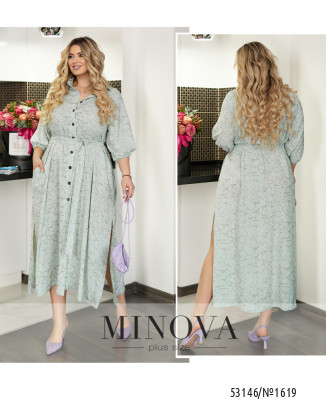 Сукня №1619-світло-зелений_minova_7