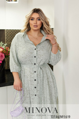 Сукня №1619-світло-зелений_minova_5