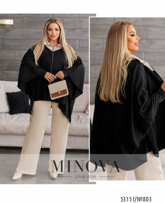 Кофта №803-чорний-молочний_minova_7