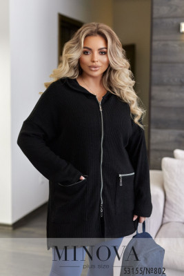 Кофта №802-чорний_minova_5