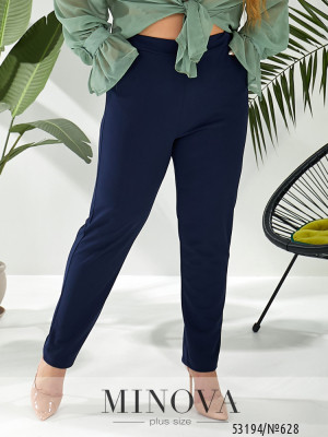 Брюки №628-синій_minova_5