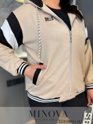 Спортивний костюм №21-181-бежевий_minova_6