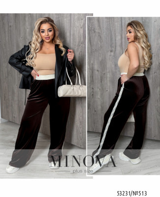 Брюки №513-шоколадний_minova_7