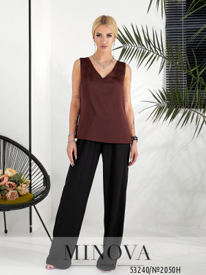 Майка №2050Н-шоколадний_minova_5