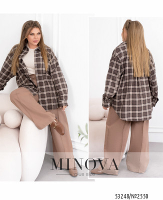 Сорочка №2550-шоколадний_minova_7