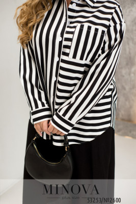 Сорочка №2600-чорний_minova_6