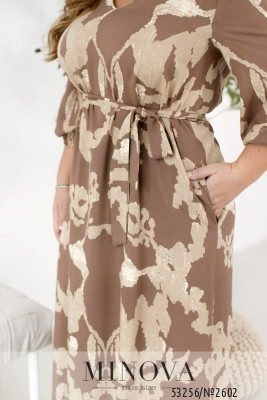 Сукня №2602-бежевий_minova_6
