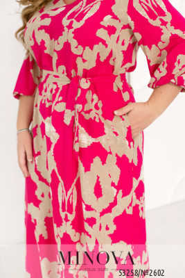 Сукня №2602-малиновий_minova_6