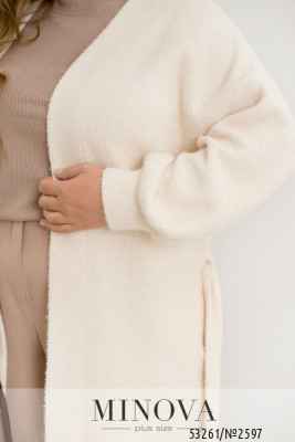 Кардиган №2597-молочний_minova_6