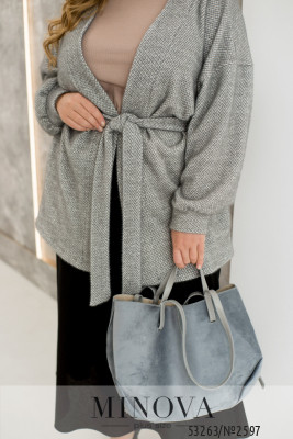 Кардиган №2597-сірий_minova_6