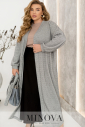 Кардиган №2601-серый