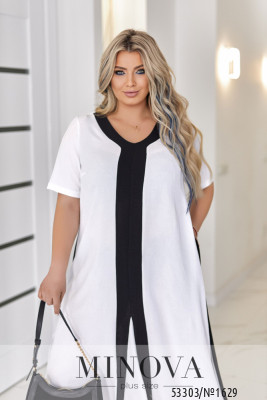 Сукня №1629-білий_minova_5