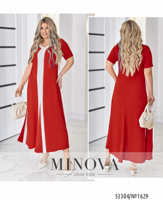 Сукня №1629-теракотовий_minova_7