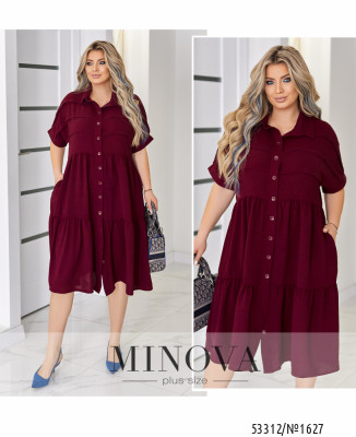 Сукня №1627-бургунди_minova_6