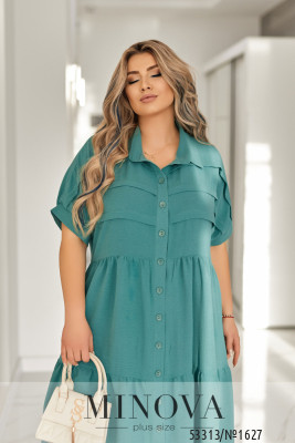 Сукня №1627-оливка_minova_6
