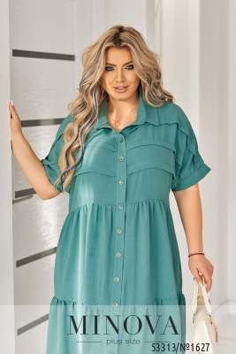 Сукня №1627-оливка_minova_5