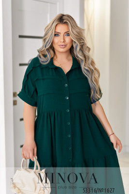 Сукня №1627-смарагдовий_minova_6