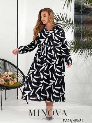Сукня №5451-чорний_minova_5