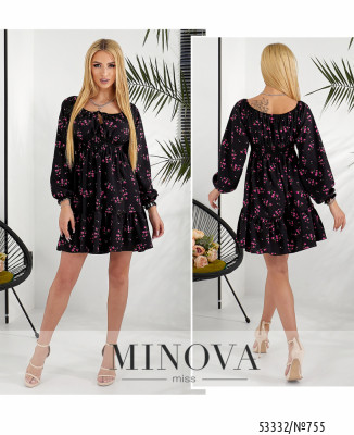Сукня №755-чорний_minova_7