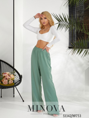 Брюки №753-фісташка_minova_5
