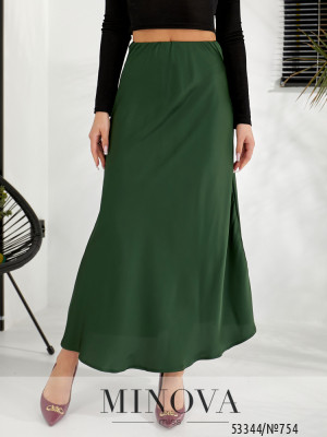 Спідниця №754-темно-зелений_minova_6