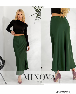 Спідниця №754-темно-зелений_minova_7