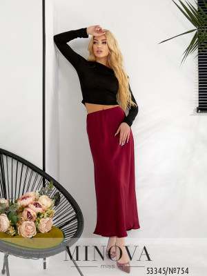 Спідниця №754-бургунди_minova_5