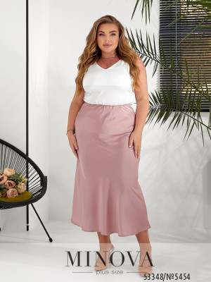 Спідниця №5454-пудра_minova_5