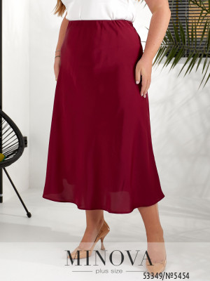 Спідниця №5454-бургунди_minova_5