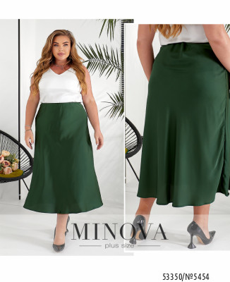 Спідниця №5454-темно-зелений_minova_7