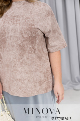 Футболка №2612-бежевий_minova_6