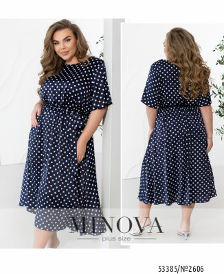 Сукня №2606-темно-синій_minova_7