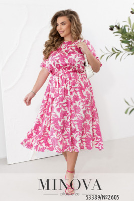 Сукня №2605-малиновий_minova_5