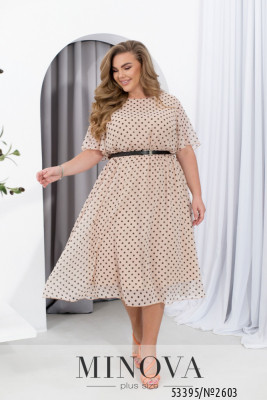 Сукня №2603-бежевий_minova_5