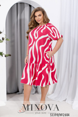 Сукня №2604-малиновий_minova_5