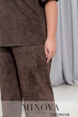 Костюм №2599-шоколадний_minova_6