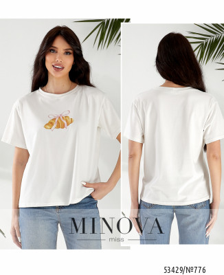 Футболка №776-білий_minova_7