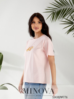 Футболка №776-рожевий_minova_5