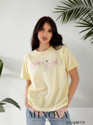 Футболка №779-жовтий_minova_5