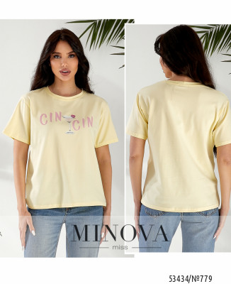 Футболка №779-жовтий_minova_7
