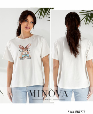 Футболка №778-білий_minova_7